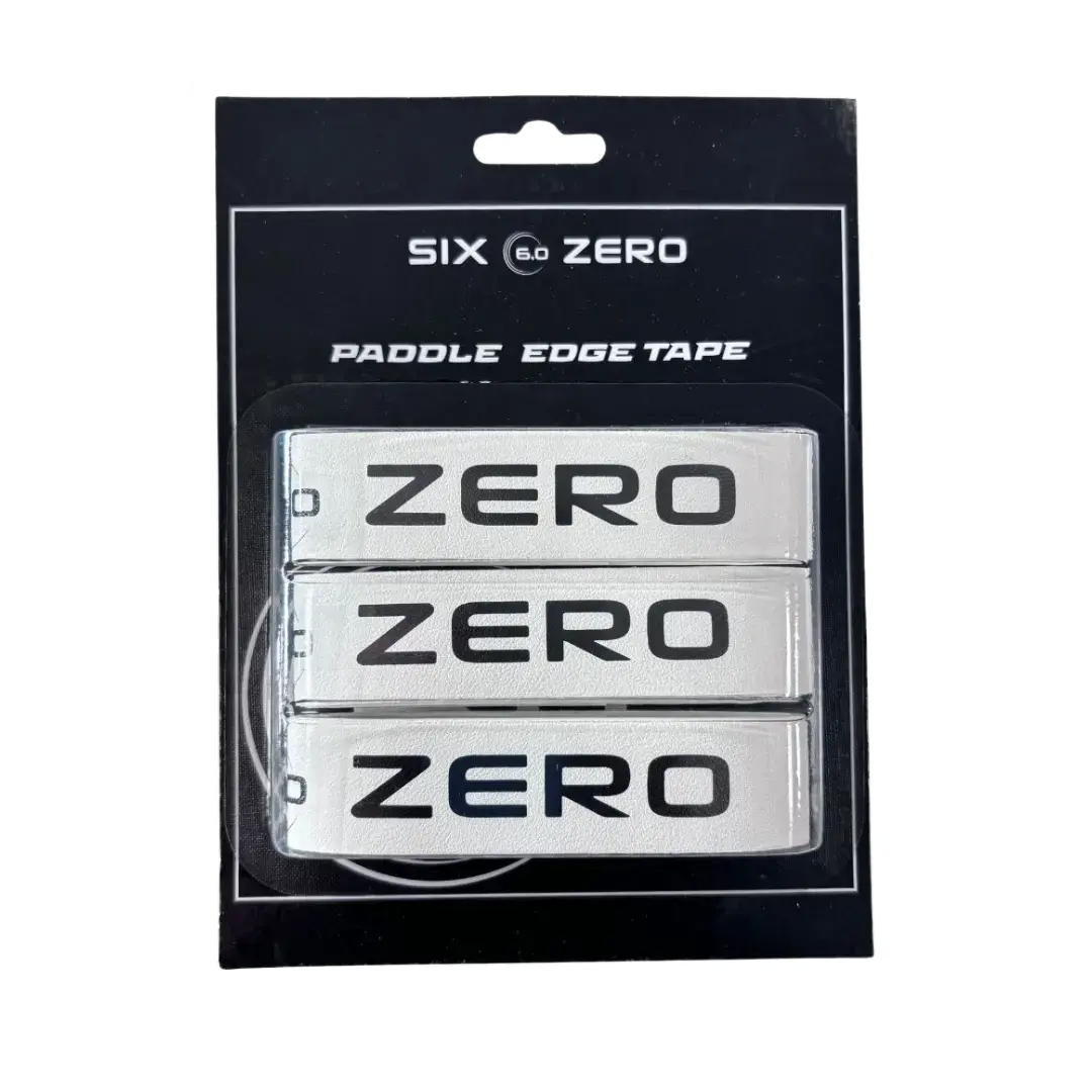 Six Zero - Professional Edgeguard Pickleball Paddle Tape (White)