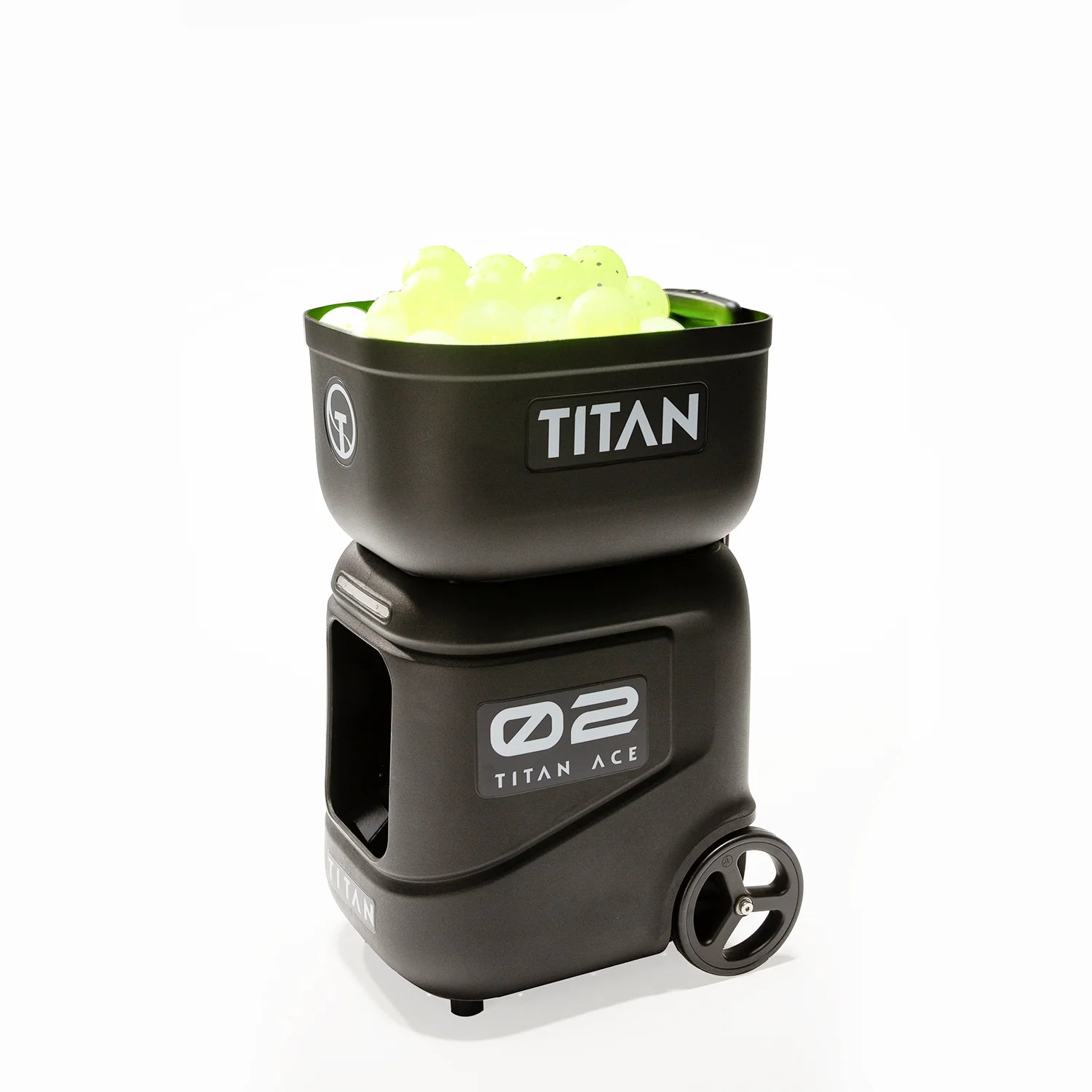 Titan ACE Pickleball Machine - Ball Launcher (Battery & Charger Not Included)