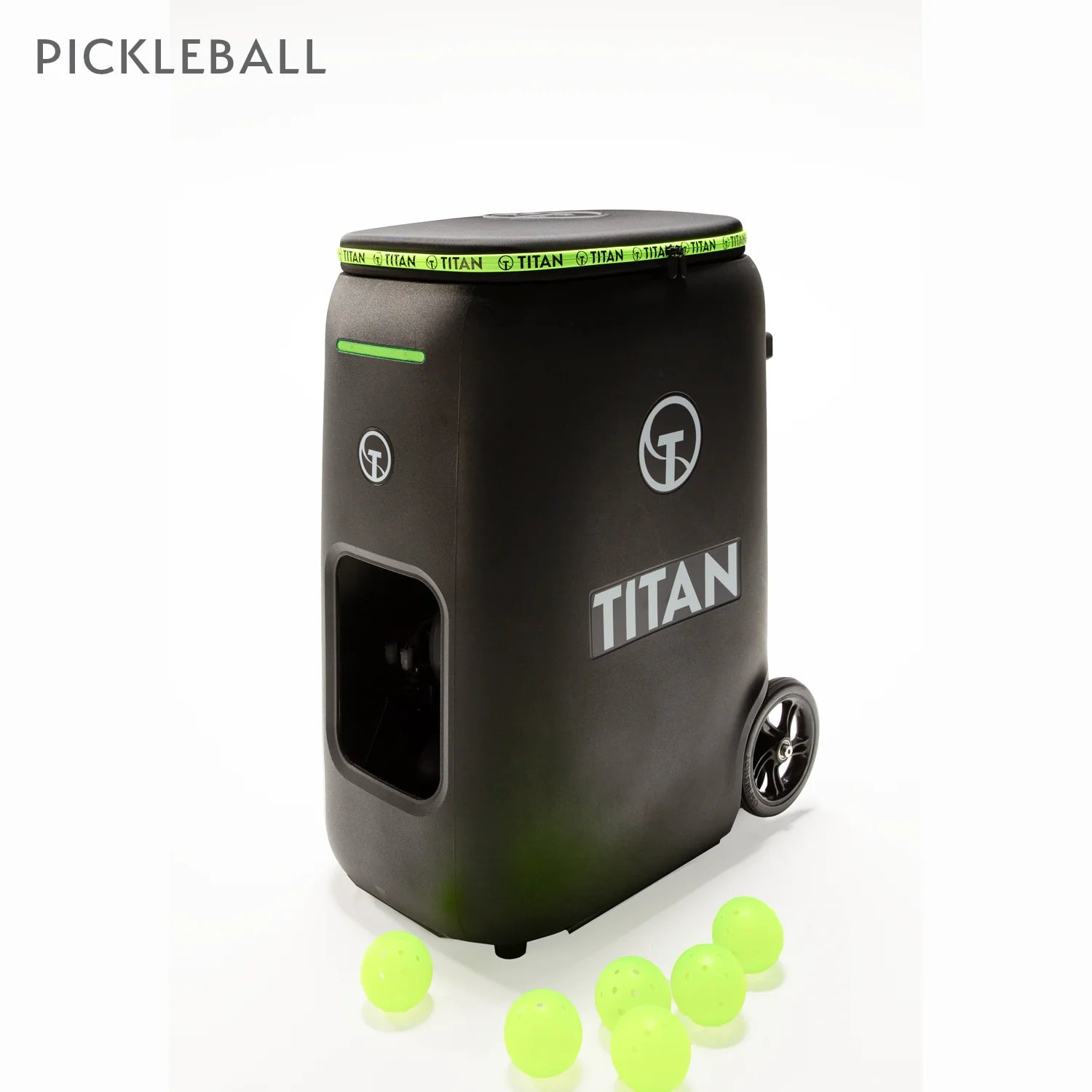 Titan One Pickleball Machine – Ball Launcher for Drills & Training (Battery & Charger Not Included)