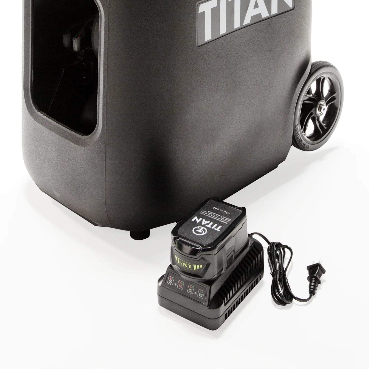 Titan One Pickleball Machine – Ball Launcher for Drills & Training (Battery & Charger Not Included)