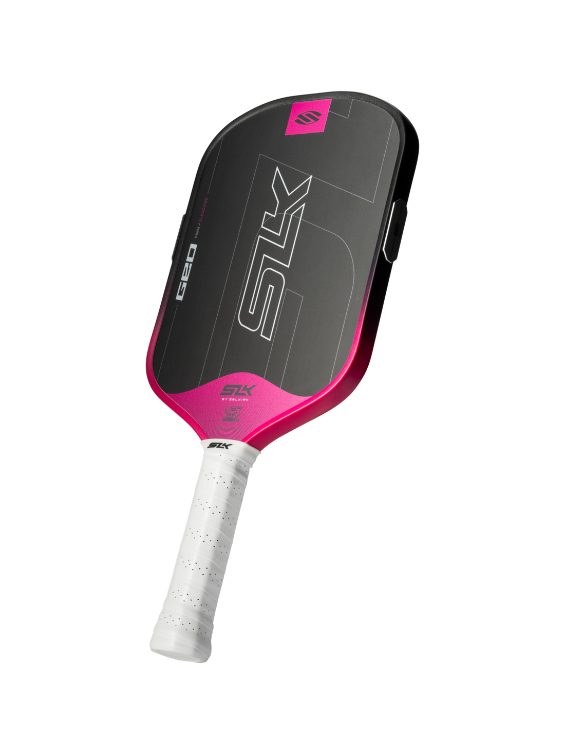 Serkirk - SLK Geo Elongated Pickleball Paddle 14mm (Pink)