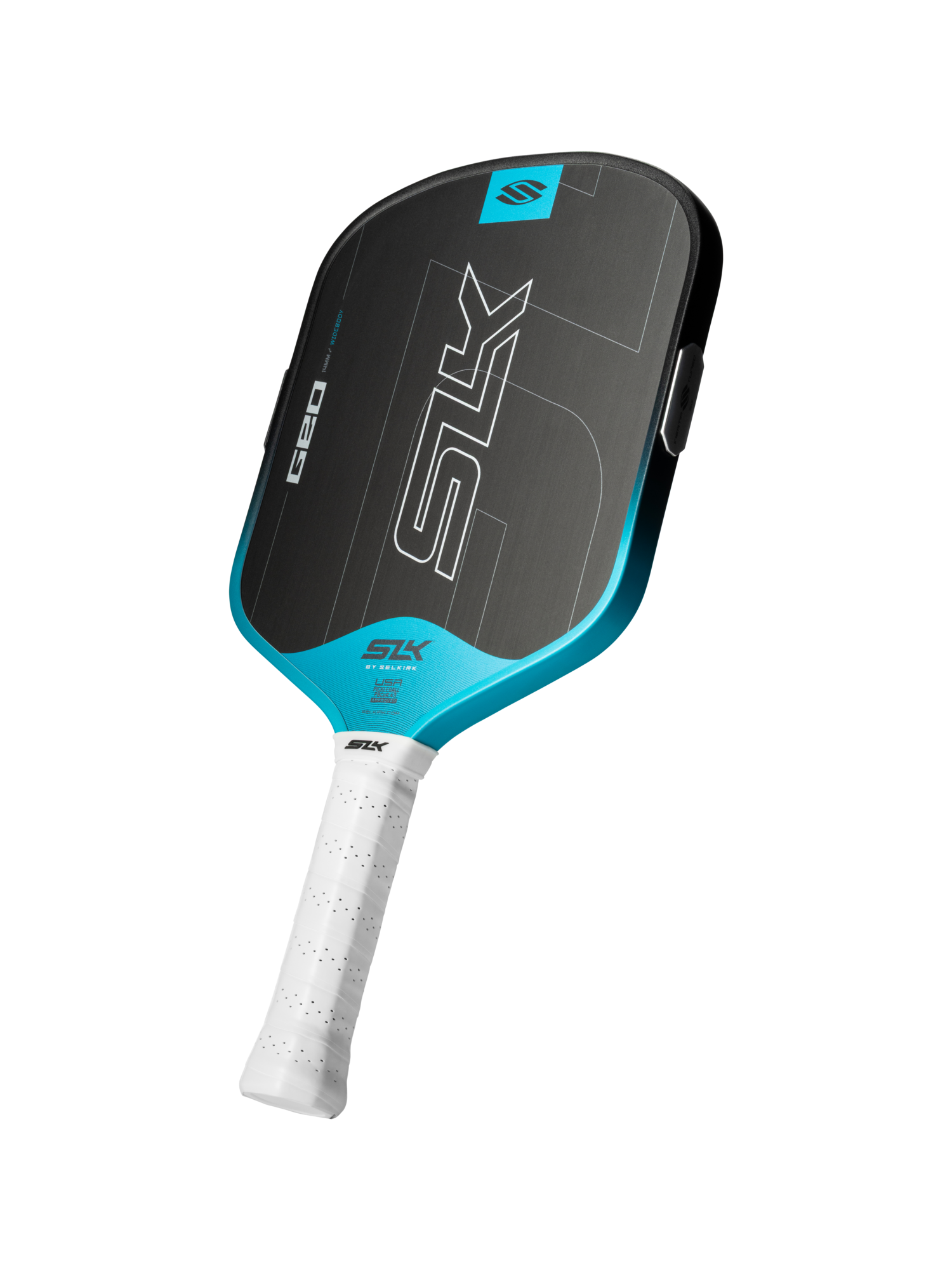 Selkirk - SLK Geo Widebody Pickleball Paddle 14mm (Cyan)