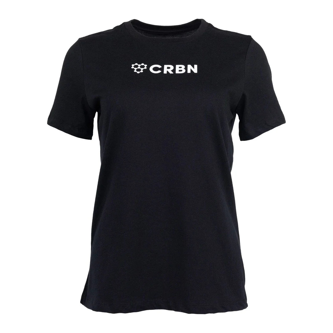 CRBN Center Chest Logo Women's Relaxed Jersey Tee - Pickleball Apparel